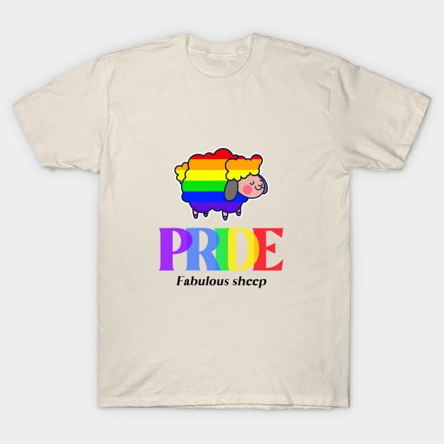 Fabulous sheep T-Shirt by Celebrate your pride